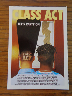 Filmplakatkarte / moviepostercard  videoplus  Class Act