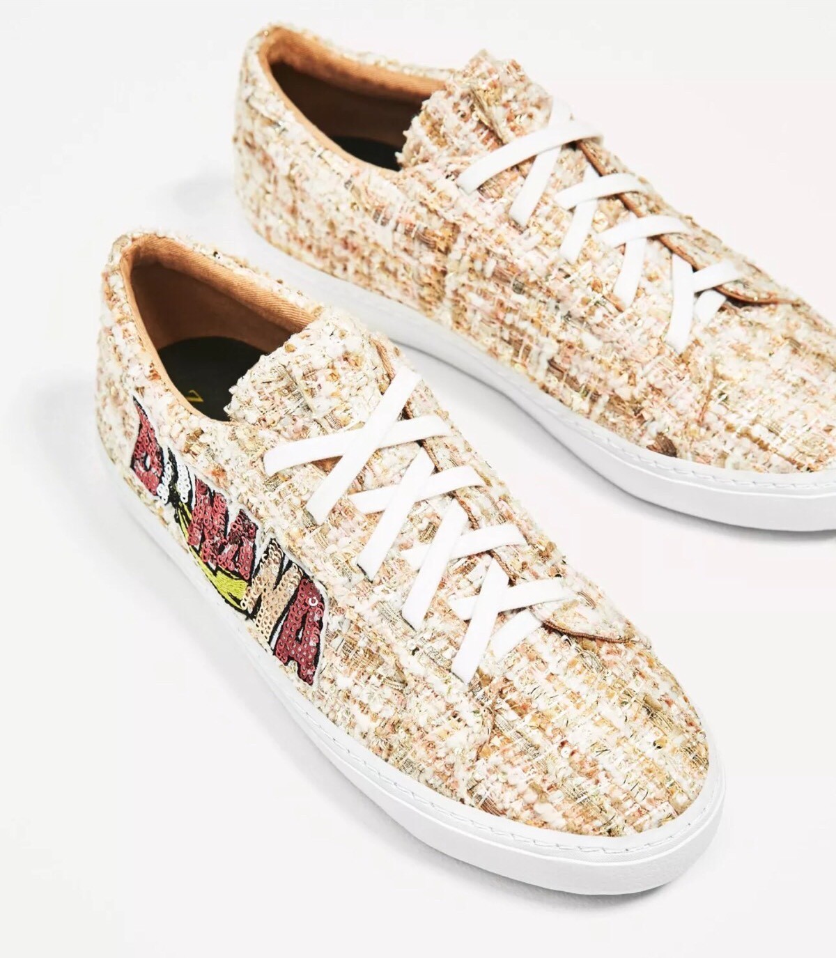 plimsolls pink