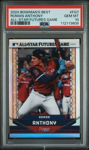 2024 Bowman's Best Roman Anthony All Star Futures Game #FG-7🔥PSA 10🔥POP 3🔥