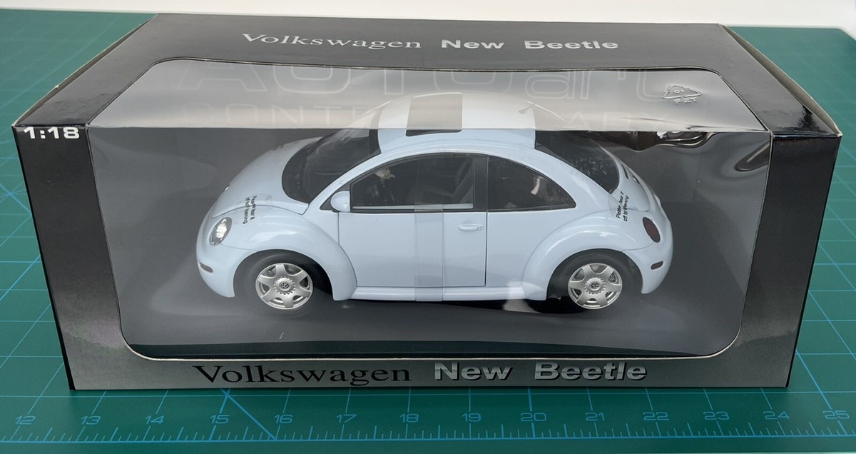 1:18 VW Volkswagen Beetle Vapor Blue AUTOart Contemporary | eBay