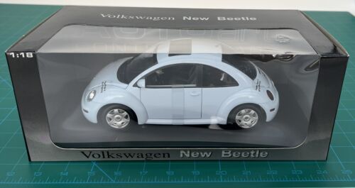 1:18 VW Volkswagen Beetle Vapor Blue AUTOart Contemporary - Picture 2 of 3