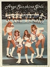Cheerleaders 1979 Poster Sexy Girls Boots Hot Pants Breasts Pro Arts Pinup 20 28