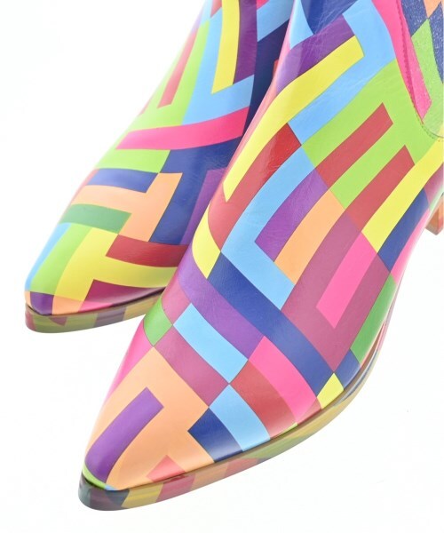 COMME des GARCONS Boots PurplexBlueetc.(Patterned) 2200491434065 View 5