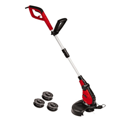 Einhell GC-ET 4530 Elektro Rasentrimmer Set inkl. 3 Fadenspulen, Schutzhaube