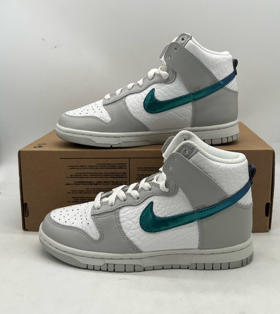 Nike Dunk High FLS Casual Shoe Summit White Grey Fog DR7855