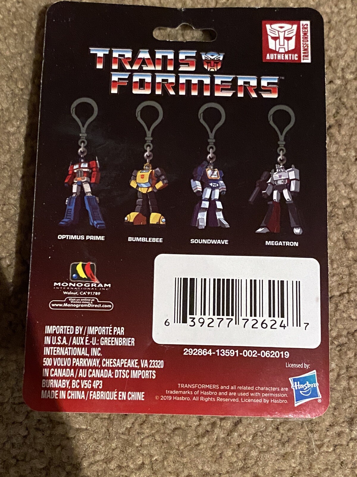 Transformers G1 Keychain Bag Clip Optimus Bumblebee LOT OF 4 SHIPS FREE eBay