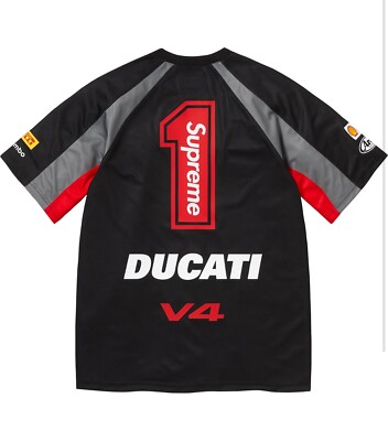 シャツ Supreme Crest Soccer Jersey Black Crest Soccer Jersey Black Men's - FW24 - US