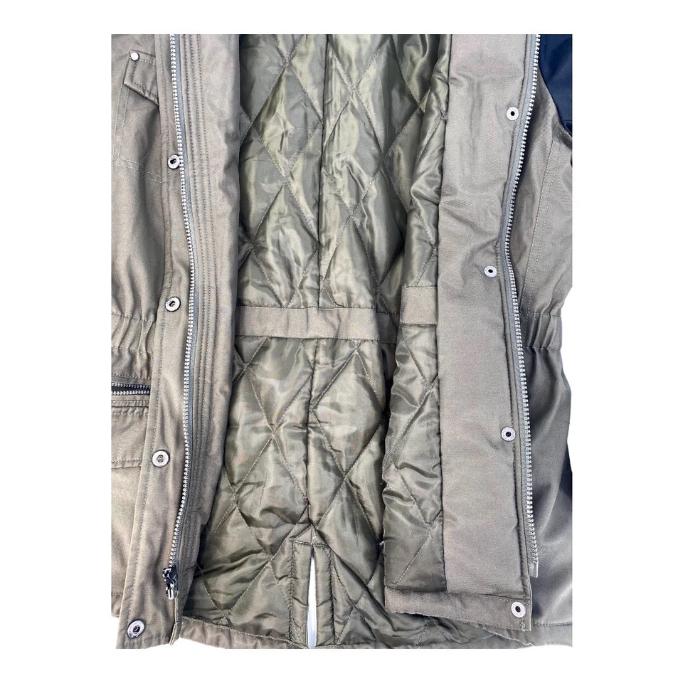 Chaqueta de hombre Laundry By Shelli Segal de algodón/poli cremallera/a presión talla mediana Foto 3 de 4