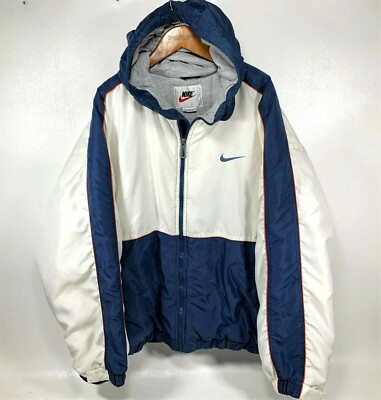 nike navy coat