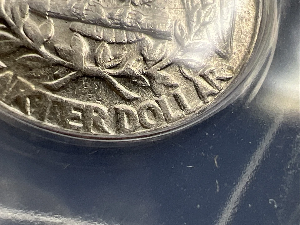 Moneda de cuarto de dólar Washington 1968 D 25c FS-801 RDA doble matriz REV ANACS EF45 Foto 3 de 4