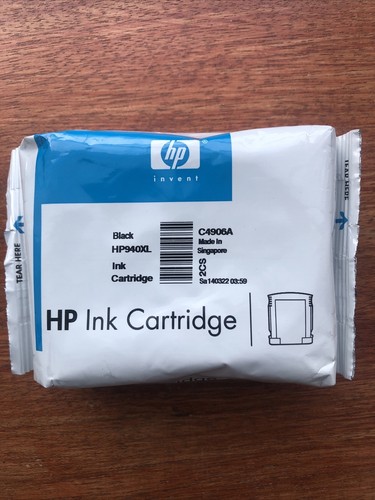HP 940XL Black Genuine Ink Cartridges - C4906A, Original HP940XL - 第 1/3 張圖片