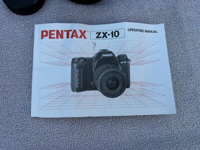 ビンテージカメラ Vintage Pentax ZX-10 35mm SLR Film Camera Very Clean Untested As