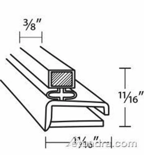GASKET WORLD Randell Door Gasket INGSK155