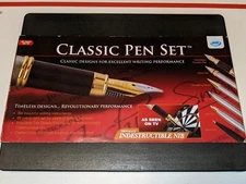 JML Classic Pen Set Various Ink Pens & Pencil 66 Piece Refill Storage Carry Case