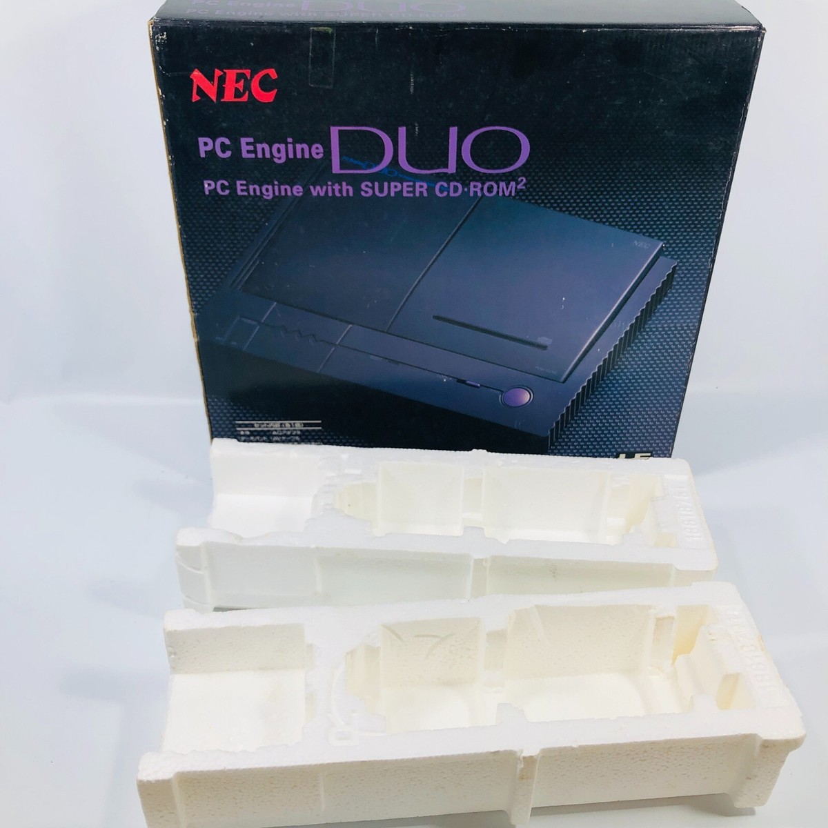 NEC PC Engine Duo Console Black PI-TG8 NTSC-J Japan working