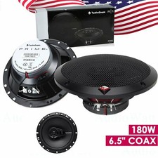 2x Rockford Fosgate Prime R165X3 180W 6.5" 3-Way Full-range Coaxial Speakers
