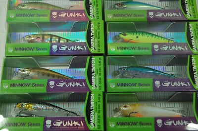 Gunki Wobbler Gamera 65 SP Twitch Raubfischköder Wobbler Barsch Forelle