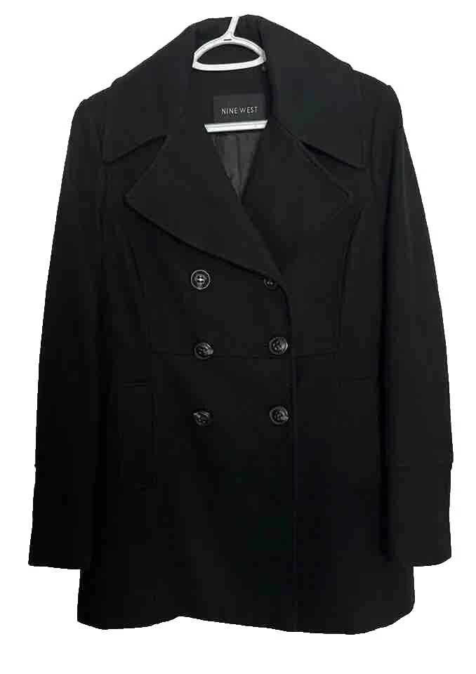 Negro Chaquetón Nine West abrigos, chaquetas y chalecos para Mujeres