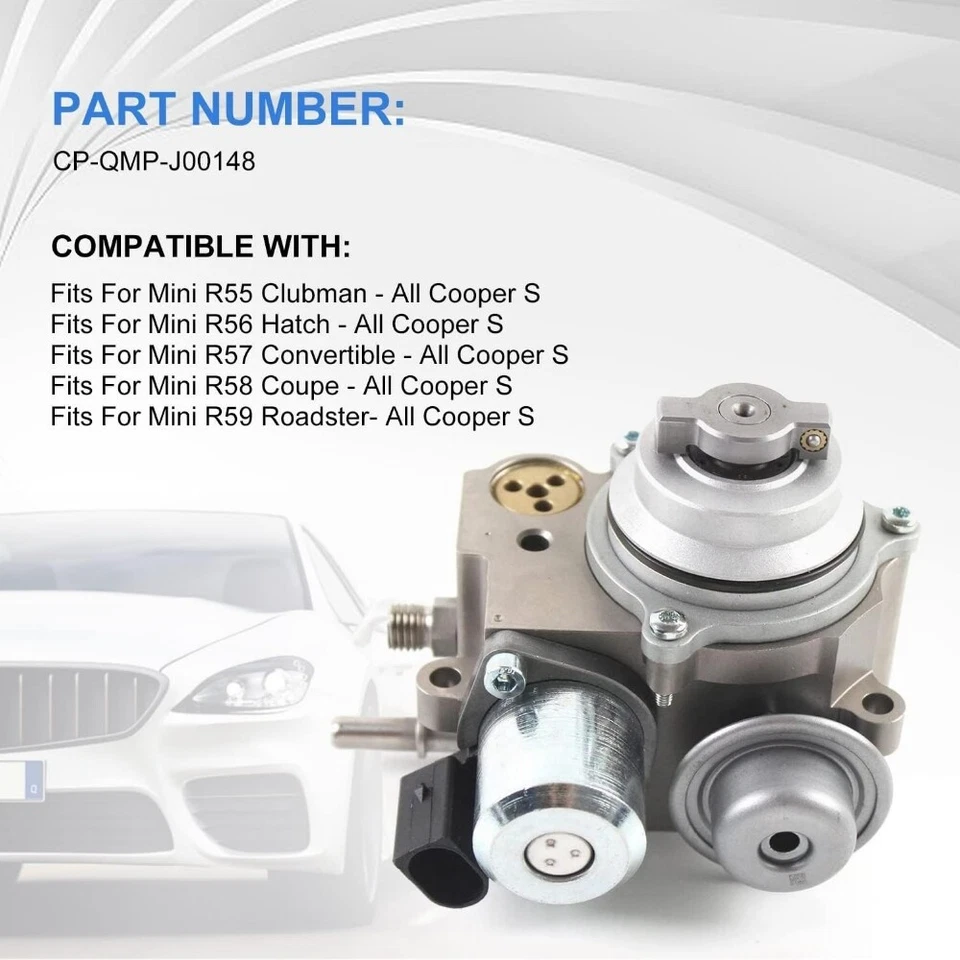 High Pressure Fuel Pump For Mini 1.6T Cooper S & JCW N18 Engine 13517592429 - Image 2 of 4