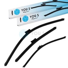 YOU.S SCHEIBENWISCHER WISCHERBLÄTTER SET VORNE + HINTEN für SEAT IBIZA V ST 6J8