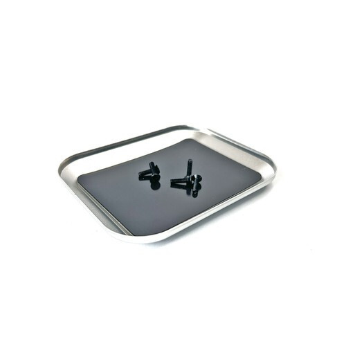 Vassoio Piattino Minuteria Magnetico Contenitore Viti da Banco Hobby RC Metallo - Foto 1 di 1