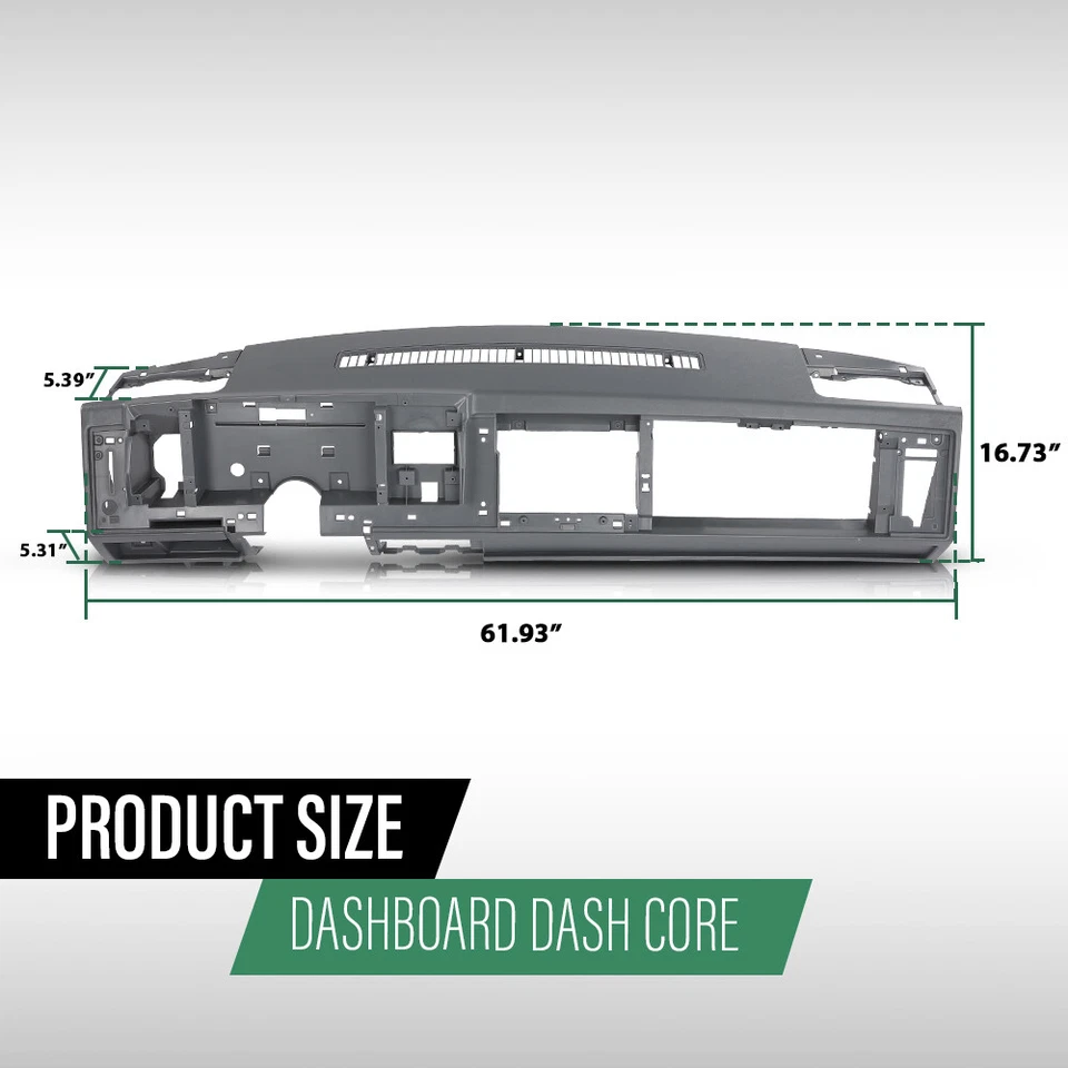 Fit For 1988-1994 Chevy GMC C/K Truck Suburban Blazer Dashboard Dash Core New - Image 3 of 4