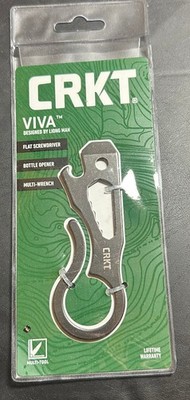 CRKT VIVA Multi Tool Flat Screwdriver Bottle Opener Multi Wrench Brand New 
