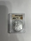 2021 (P) $1 Silver Eagle PCGS MS70 FDOI Magic Johnson NBA HOF Private Collection