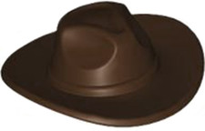 Lego New 71050 Spider-Man Web-Slinger Minifig COWBOY/OUTBACK HAT Dark Brown sp11