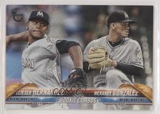 2018 Topps Update Vintage Stock 24/99 Elieser Hernandez Merandy Gonzalez 2x6