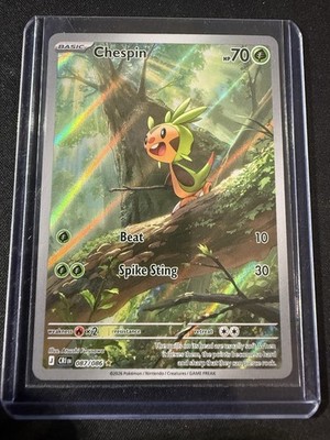 Pokémon TCG Chespin 087/086