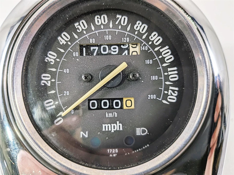 2005 Kawasaki EN500 Vulcan Speedometer Gauge 17K & Tank Cover Set 25005-1708 - Image 2 of 4