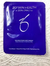 ZO Skin Health Skin Brightening Sheet Masque 20g By Zein Obagi MD