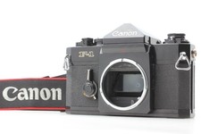 Late APP TOP MINT Canon F-1 35mm SLR FIlm Camera Body Only Strap from JAPAN
