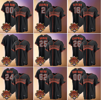 San Francisco Giants Black 2026 City Connect stadium Cool Base