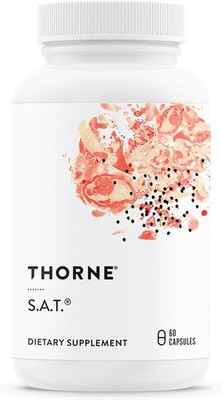 THORNE - S.A.T. - Milk Thistle Complex with Silymarin, Artichoke & Turmeric Ex