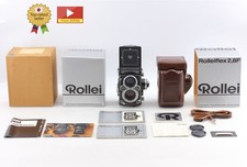 White Face  Top MINT in Box  Rolleiflex 2.8F Xenotar Rollei Film Camera JAPAN
