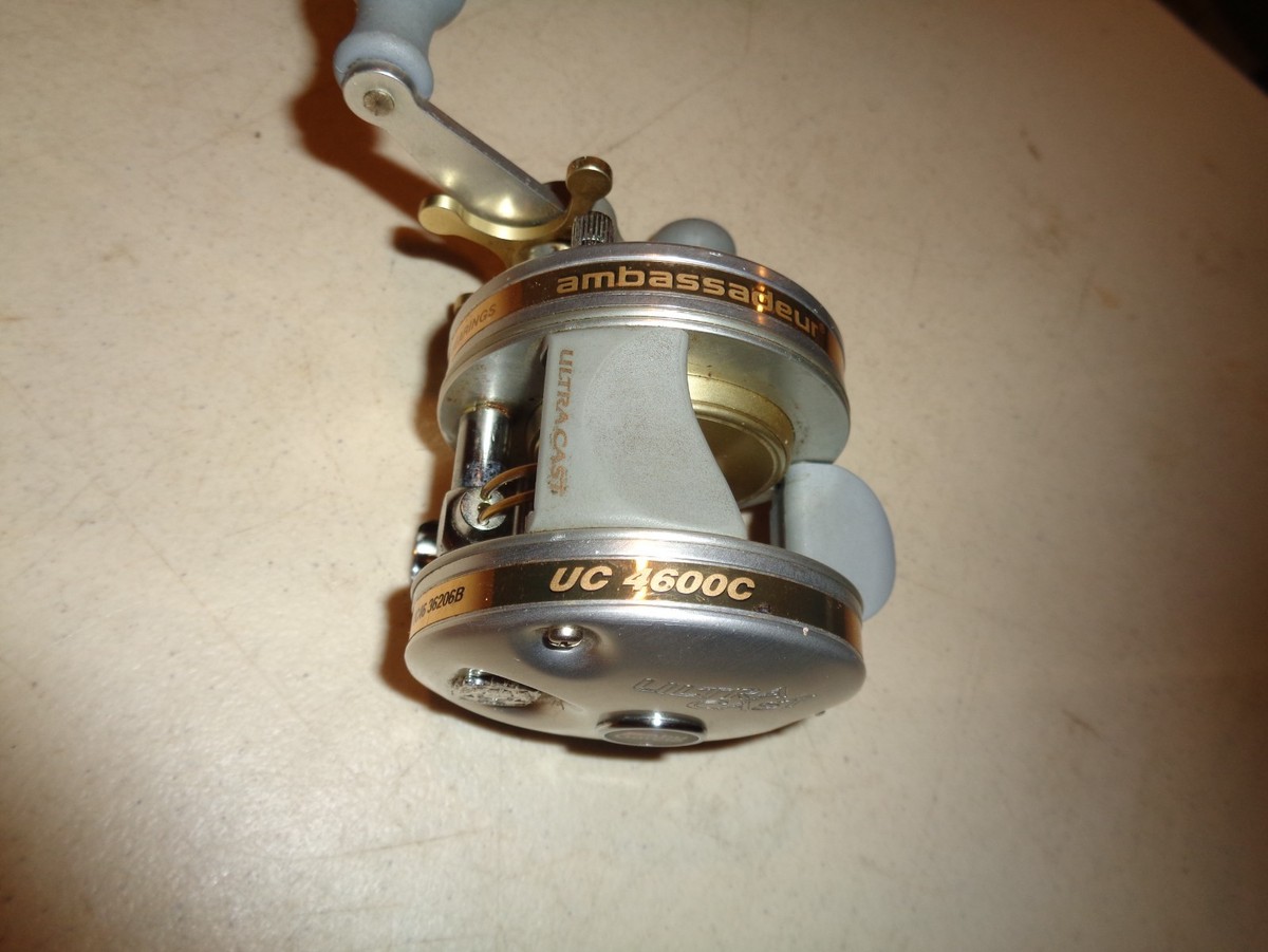 リール Abu Garcia Ultra Cast UC4600C ABU GARCIA AMBASSADEUR Baitcasting Fishing Reel ULTRA CAST UC4600C