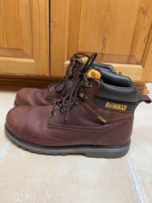 Mens DEWALT (Size 13 M) Leather Waterproof Safety Toe Work Boots AXLE Pitstop