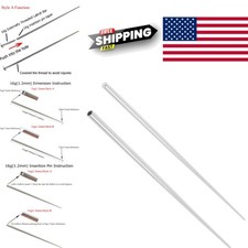 316L Stainless Steel Taper Insertion Pin Set for Body Piercing Stretching Kit