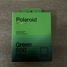 RARE Polaroid Green 600 film - Duochrome