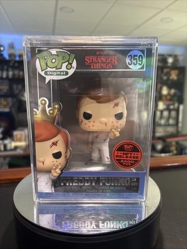 Freddy Funko as 001 #359 Stranger Things Funko POP Digital Royalty Vecna / Henry