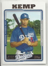 2005 Topps Updates & Highlights  Matt Kemp UH284