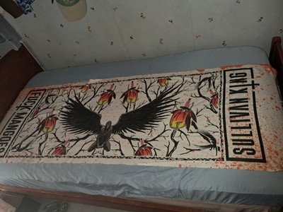 Sullivan King ''Bad 'N Bloody'' ''F**k Mangoes'' Pashmina Scarf 26x74 Make an Offer