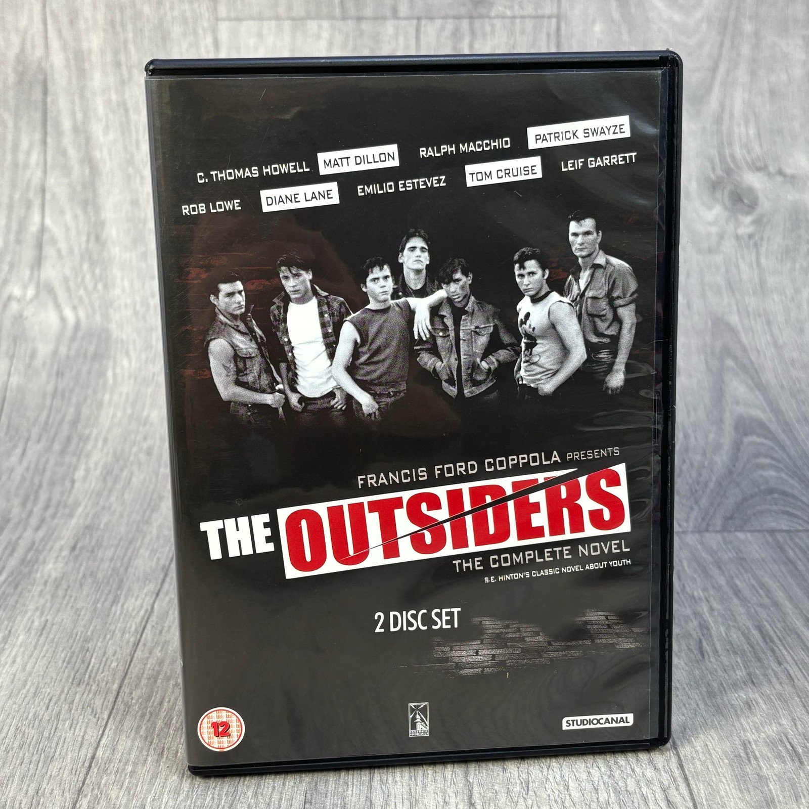 The Outsiders Complete Novel DVD 2 Disc Set Francis Coppola Collector's Edition