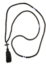 Handmade Blessed Christian Orthodox Greek Komboskoini Prayer Rope 300 Knots P...
