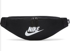 Nike Unisex Heritage Waist Bags Casual Black Run Gym Casual Hip-Bag DB0490-010