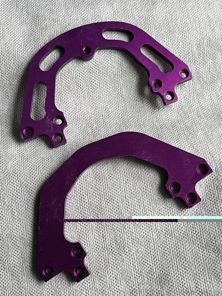 Pace Vintage 1995/6 RC35 MXC Suspension Fork Bridges. Purple. - Image 3 of 3