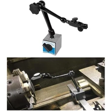 DG61003 Regular Duty Dial Gage Holder Mag Base w/Metal Fine Adjust For Noga