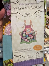 Creative Cuts Me & My Doll Apron Kit fits 6-8 year old child AND 18” Doll .. NEW